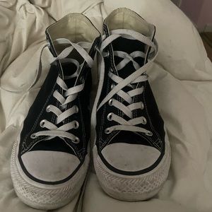 Black High Top Converse